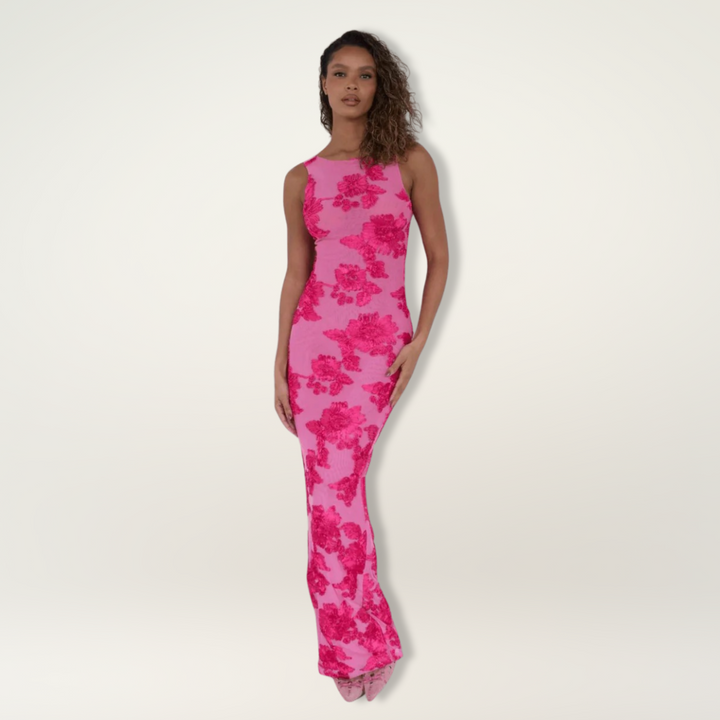 Lily | Fall Wedding Guest Maxi Dress