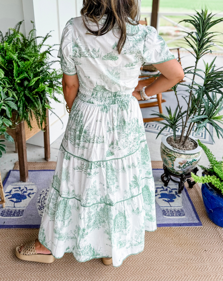Camille | Fall Wedding Guest Maxi Dress