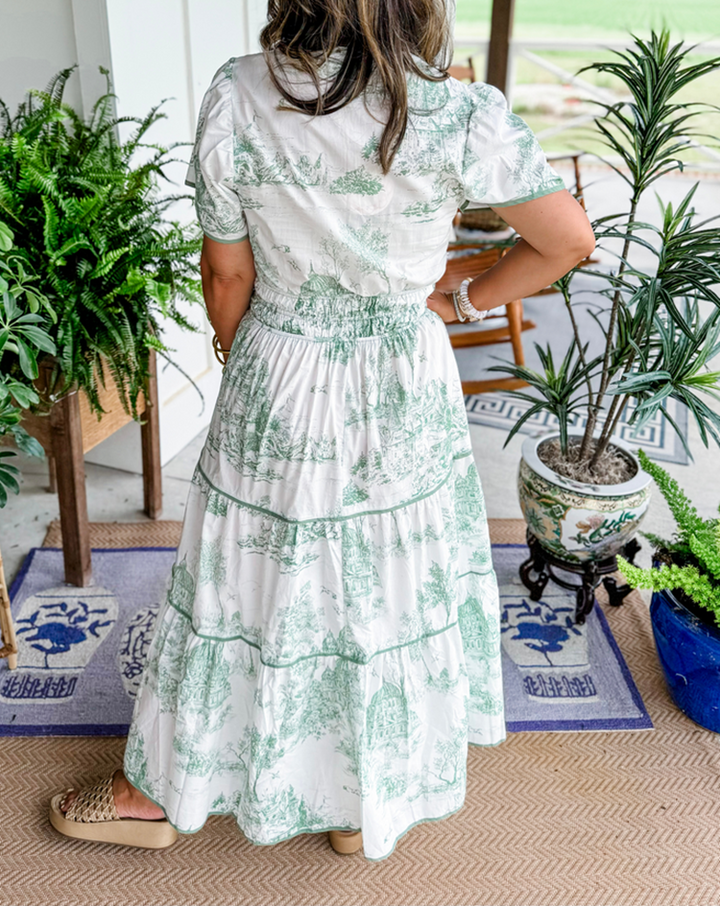 Camille | Fall Wedding Guest Maxi Dress