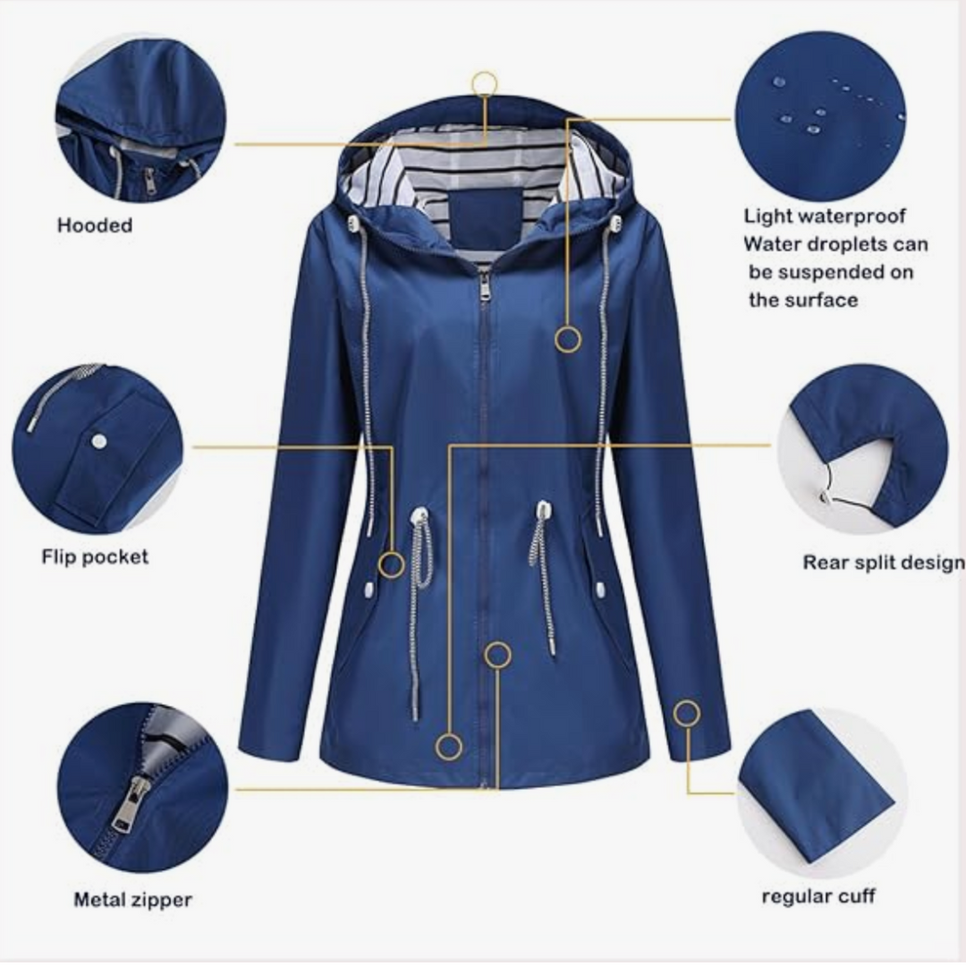 Noa | Lightweight Waterproof Wind Jacket Fall