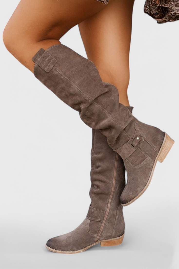 Celine | Retro-Inspired High Boots