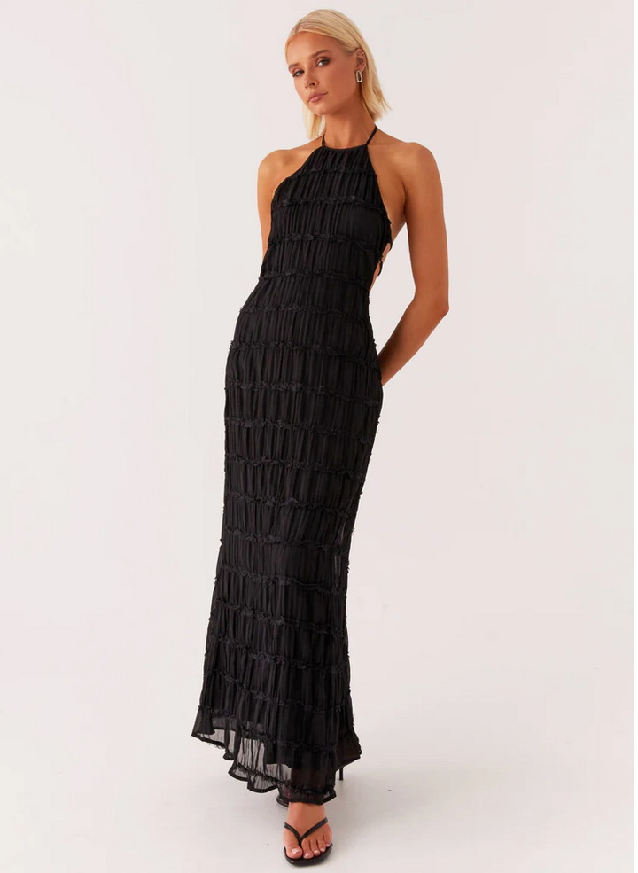 Jolene | Fall Wedding Guest Maxi Dress