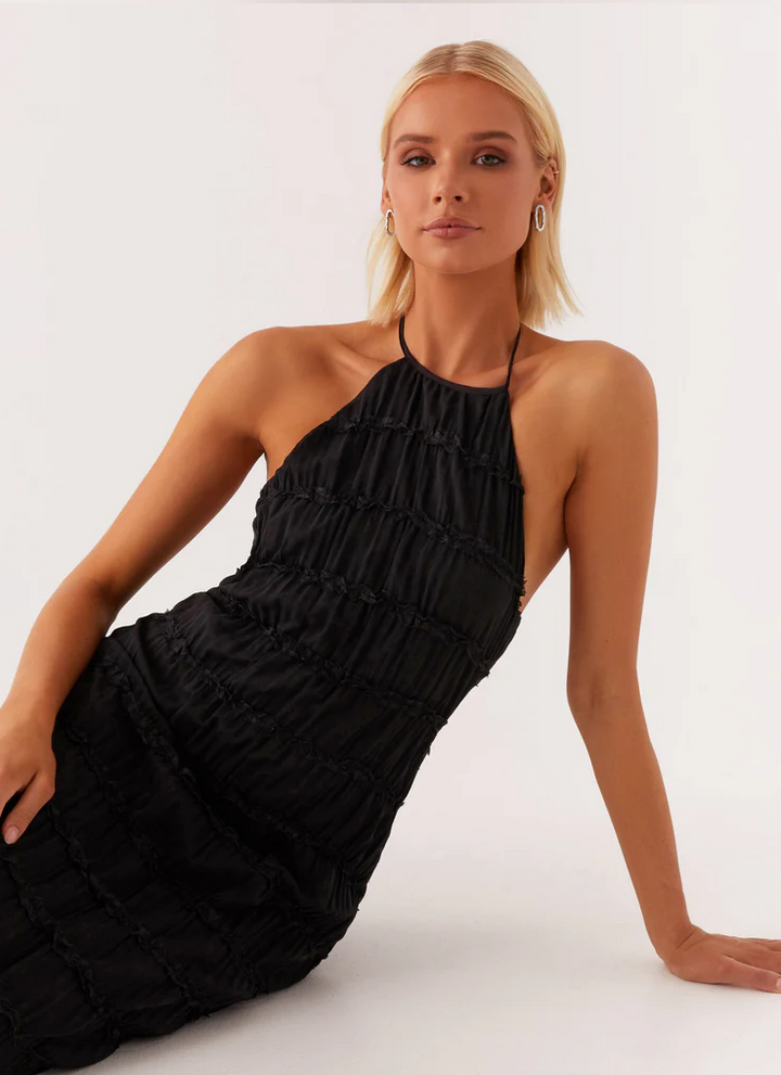 Jolene | Fall Wedding Guest Maxi Dress