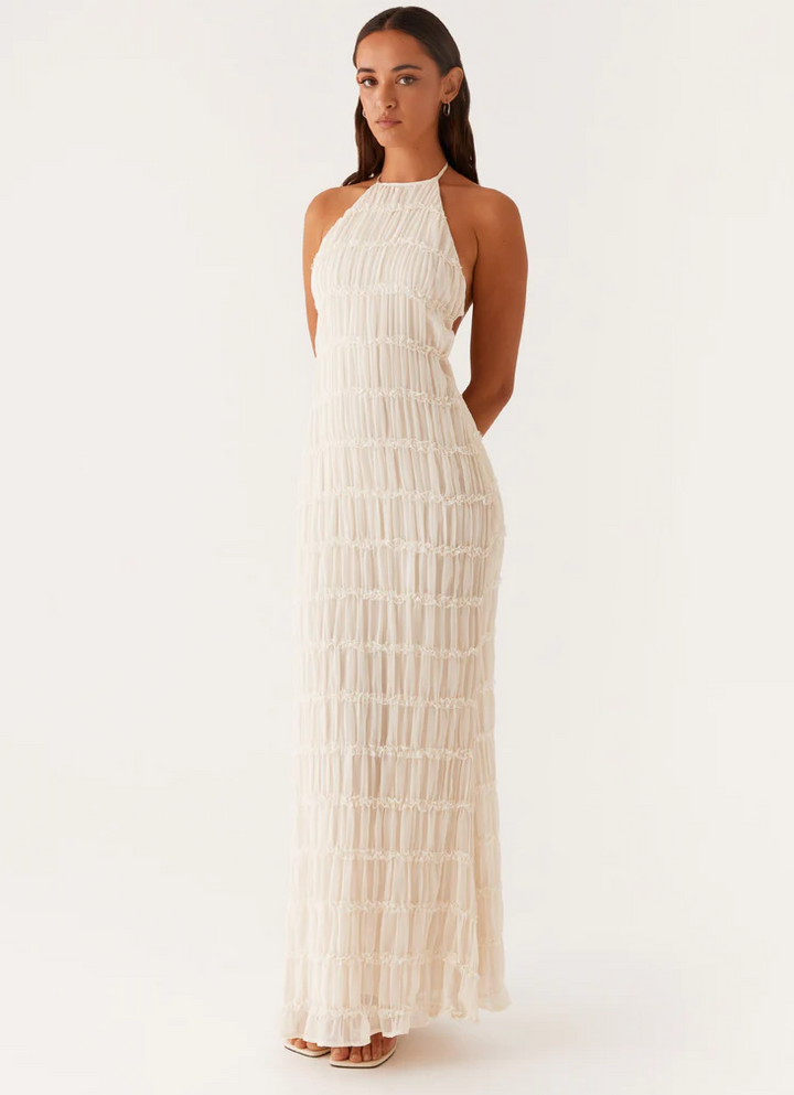 Jolene | Fall Wedding Guest Maxi Dress