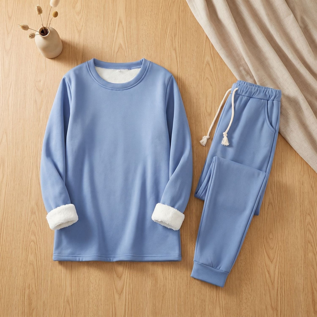 Brindova | Women's Cozy Loungewear Set Fleece-Lined - Image 1