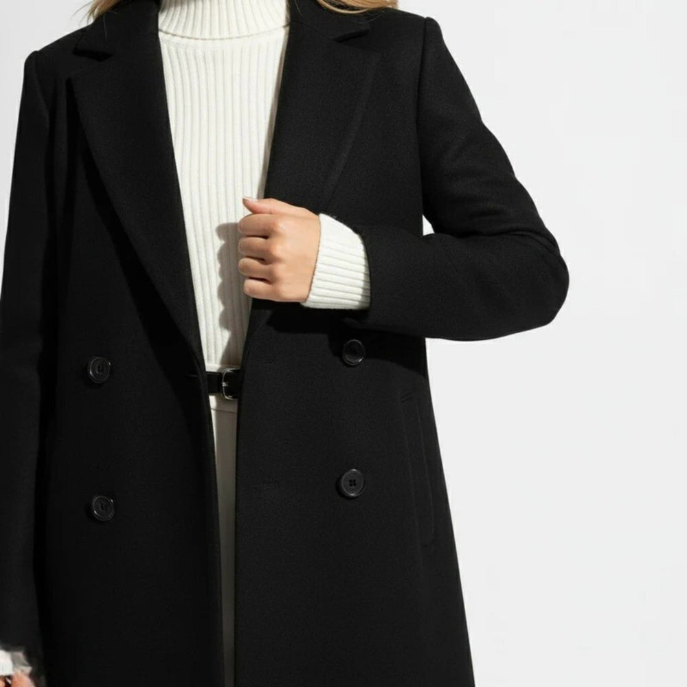 Carvenna | Women's Winter Coat Long - Black - Image 2