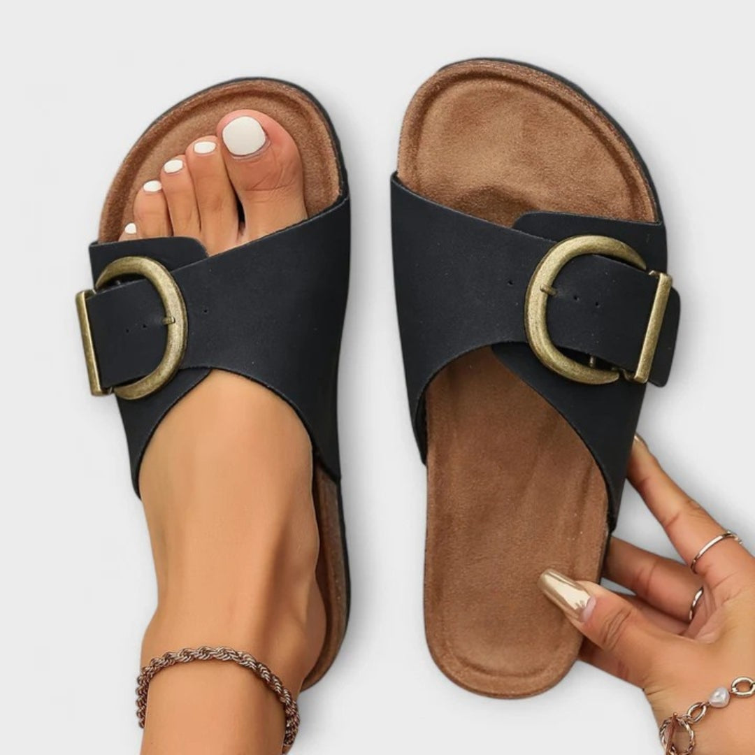 Elowen | Women's Buckle Sandals - Image 1