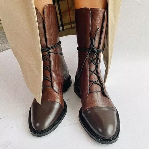 Myrna | Women's Lace Up Ankle Boot - Image 2