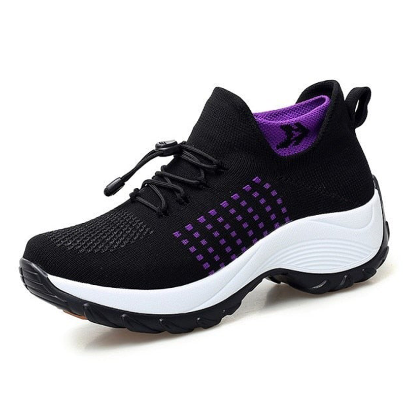 Sylviana | Women's Athletic Walking Sneakers - Image 2